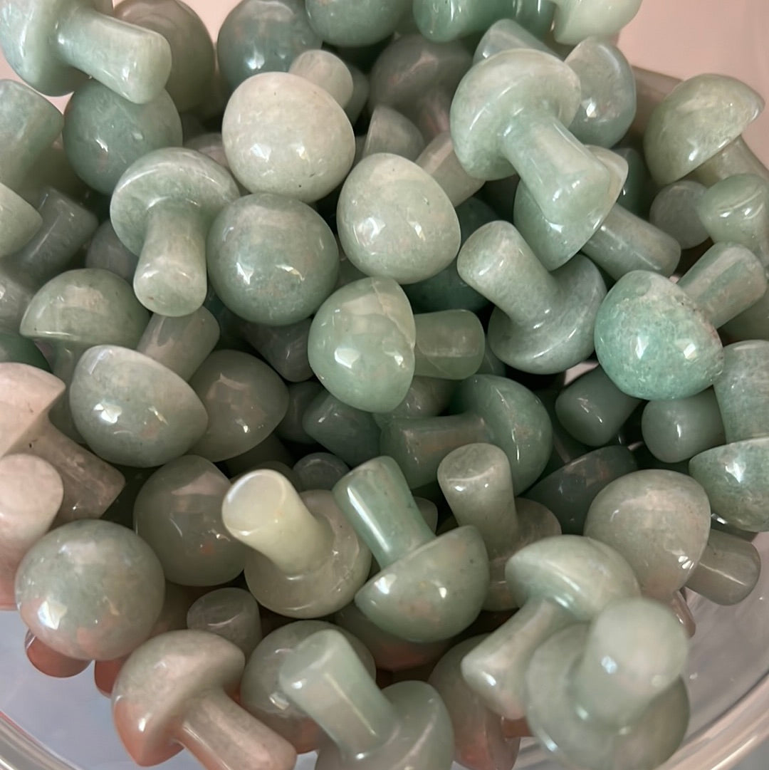 Aventurine mushrooms MMM